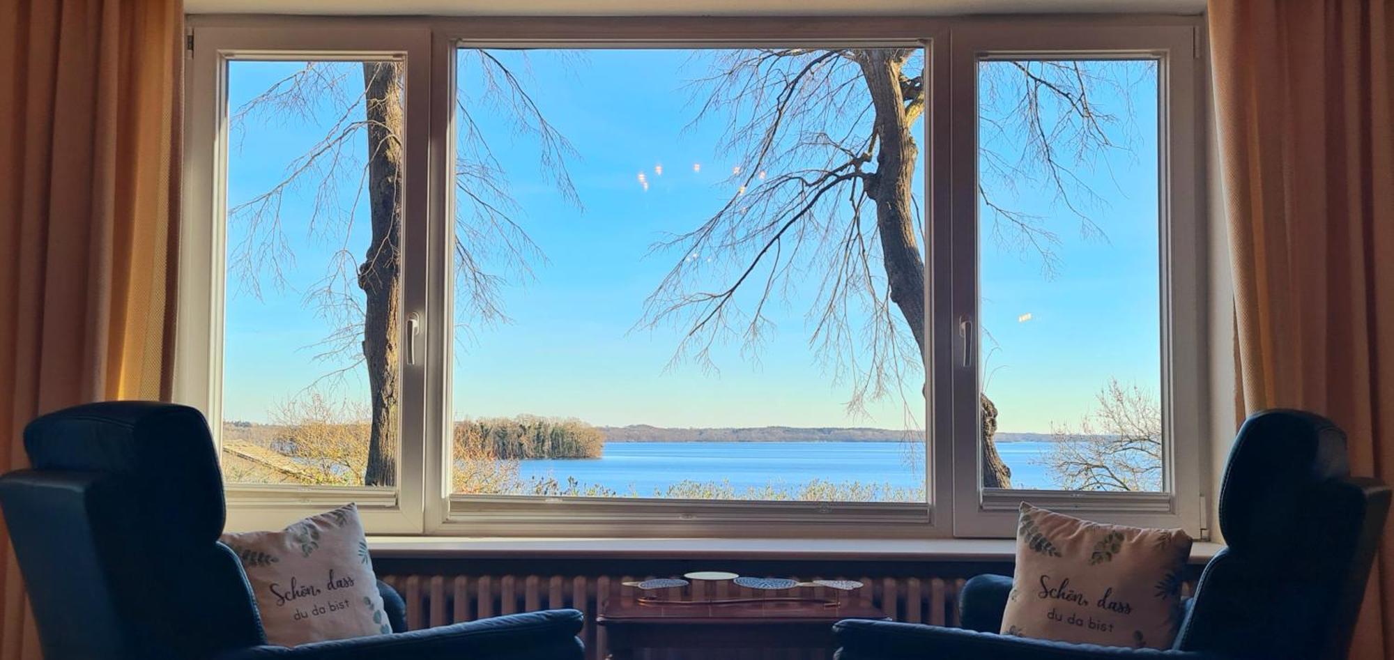 Exklusive Ferienwohnung Strohberg Plön Esterno foto