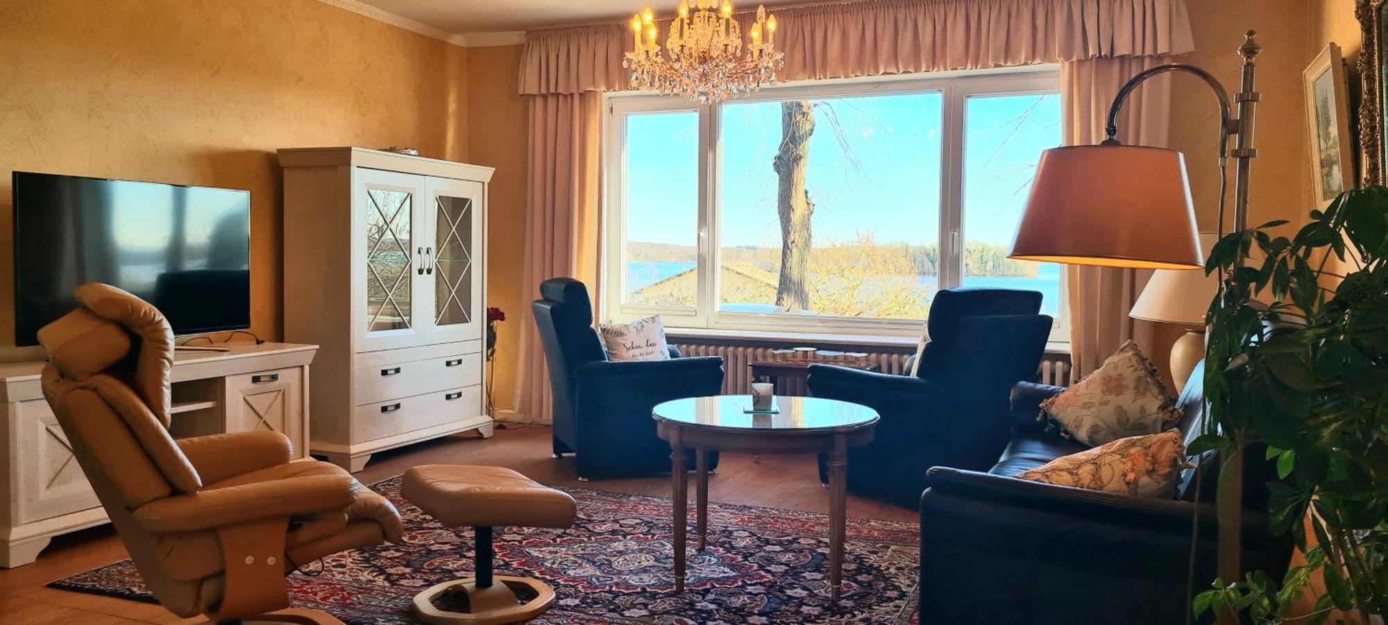 Exklusive Ferienwohnung Strohberg Plön Esterno foto